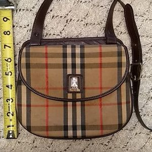 Burberry Handbag with 2 Pockets w/ Leather Strap